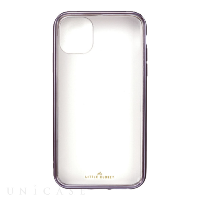 【iPhone11/XR ケース】LITTLE CLOSET iPhone case (METALLIC-PURPLE)