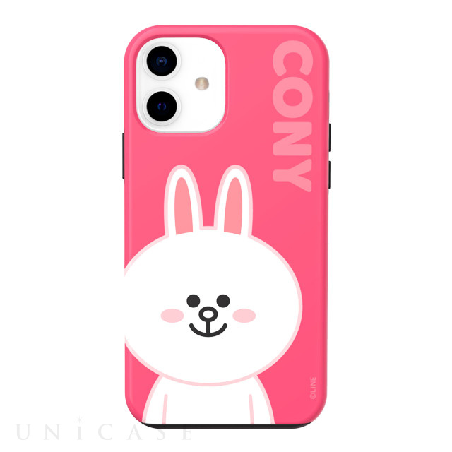 【iPhone12 mini ケース】BASIC DUAL GUARD (CONY)