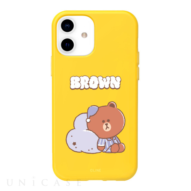 【iPhone12 mini ケース】Dreamy Night COLOR SOFT (BROWN)