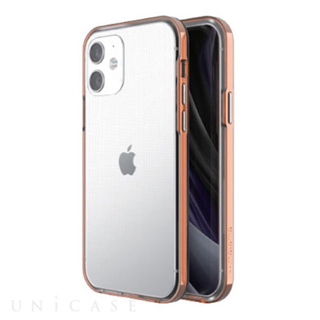 【iPhone12 mini ケース】INO Achrome Shield Case (Chrome rosegold)