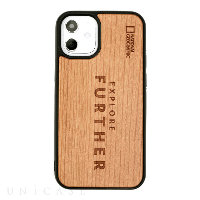 【iPhone12 mini ケース】Nature Wood Carving Case (Futher Edition)