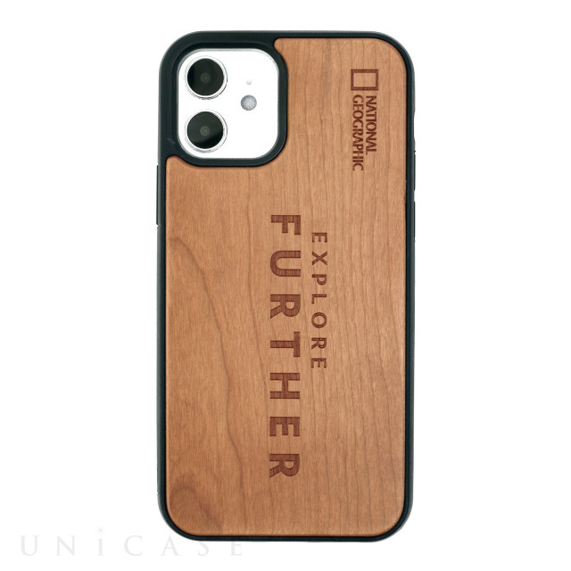 【iPhone12/12 Pro ケース】Nature Wood Carving Case (Futher Edition)