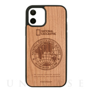【iPhone12/12 Pro ケース】Nature Wood Carving Case (Cherrywood)