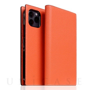 【iPhone12/12 Pro ケース】Edition Full Grain Leather Flip Case (Coral)
