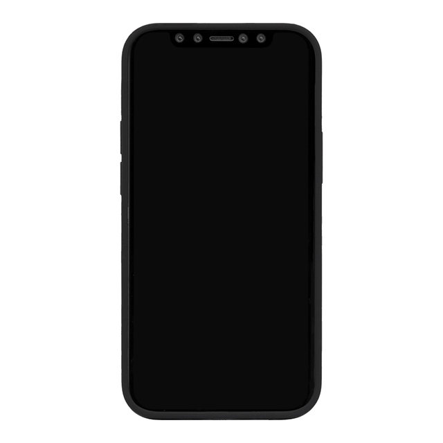 【iPhone12 mini ケース】背面型シリコンケース (ブラック)goods_nameサブ画像