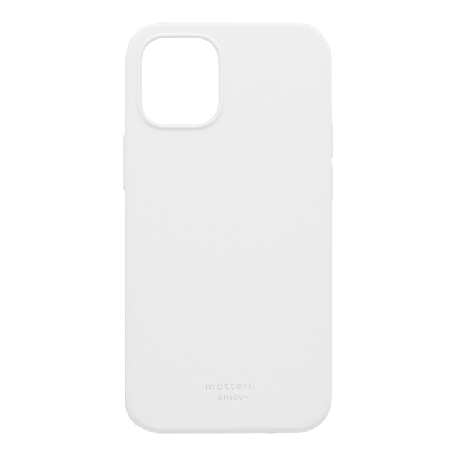 【iPhone12 mini ケース】背面型シリコンケース (ホワイト)goods_nameサブ画像