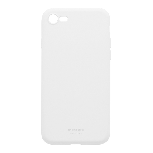 【iPhoneSE(第3/2世代)/8/7 ケース】背面型シリコンケース (ホワイト)goods_nameサブ画像