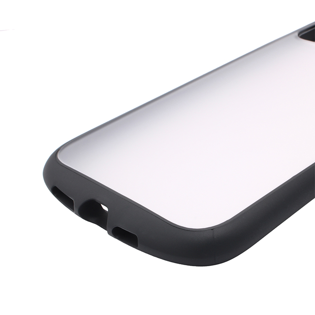【iPhone12 Pro Max ケース】衝撃吸収ハイブリッドマットケース (ブラック)サブ画像