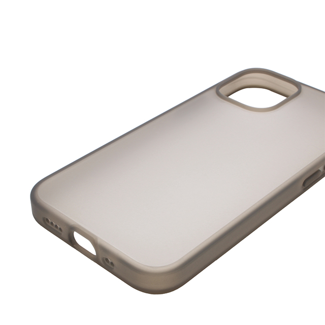 【iPhone12/12 Pro ケース】Smoothly Silicone Case (ブラック)サブ画像
