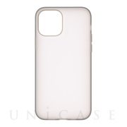 【iPhone12/12 Pro ケース】Smoothly Silicone Case (ブラック)