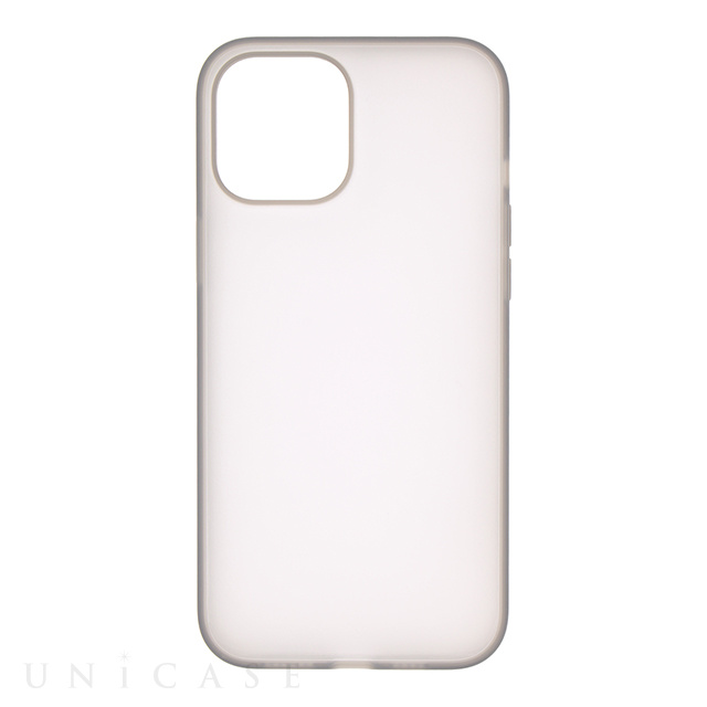 【iPhone12 Pro Max ケース】Smoothly Silicone Case (ブラック)