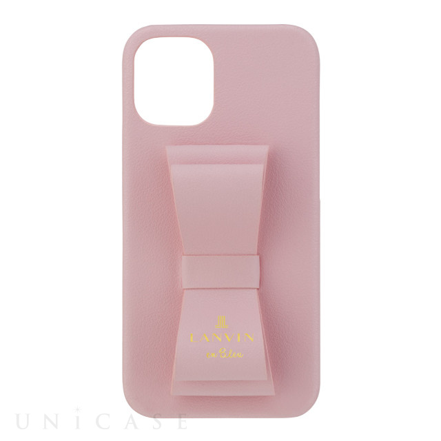 【iPhone12 mini ケース】SLIM WRAP CASE STAND ＆ RING RIBBON (Sakura Pink)
