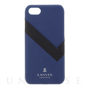 【iPhoneSE(第3/2世代)/8/7 ケース】SLIM WRAP CASE SAFFIANO WRAP (Navy)