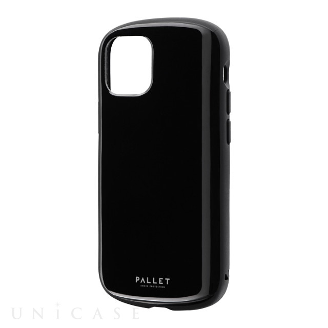 【iPhone12 mini ケース】超軽量・極薄・耐衝撃ハイブリッドケース「PALLET AIR」 (ブラック)
