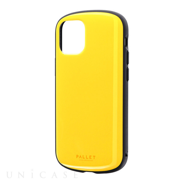 Iphone12 Mini ケース 超軽量 極薄 耐衝撃ハイブリッドケース Pallet Air イエロー Leplus Iphoneケースは Unicase