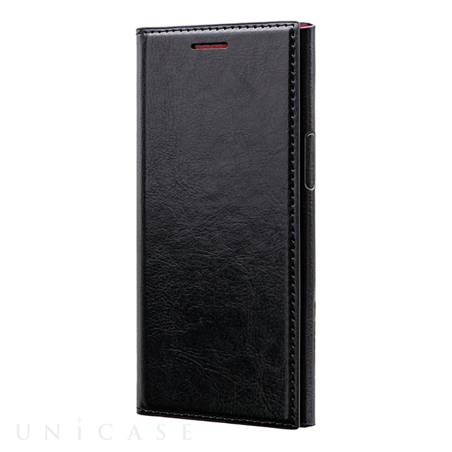 Iphone12 Mini ケース 極薄一枚革フラップケース Page ブラック Leplus Iphoneケースは Unicase