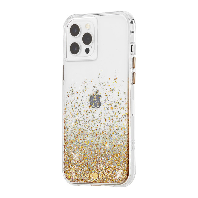 【iPhone12/12 Pro ケース】抗菌・耐衝撃ケース Twinkle Ombre (Gold)サブ画像