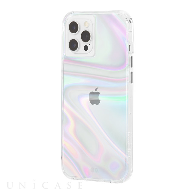 【iPhone12 Pro Max ケース】抗菌・耐衝撃ケース Soap Bubble