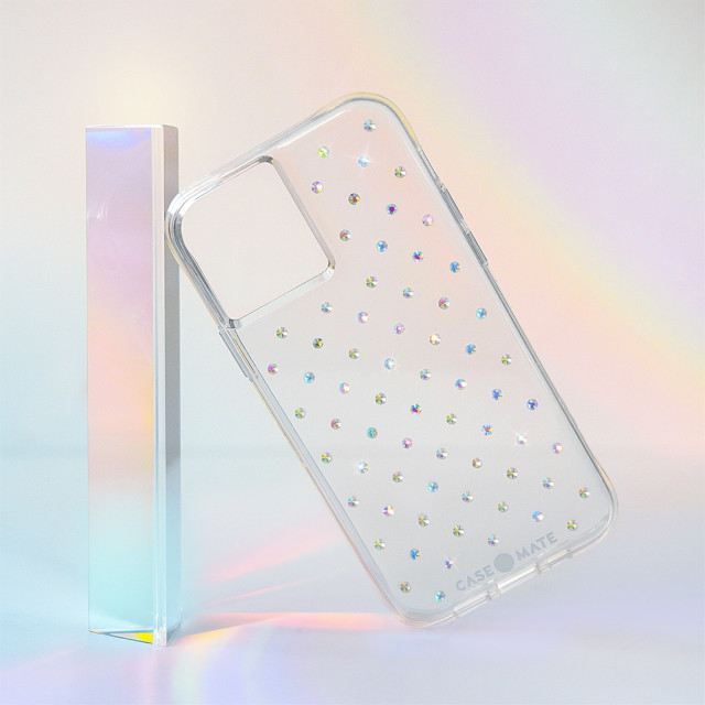 【iPhone12 mini ケース】抗菌・耐衝撃ケース Iridescent Gemsサブ画像