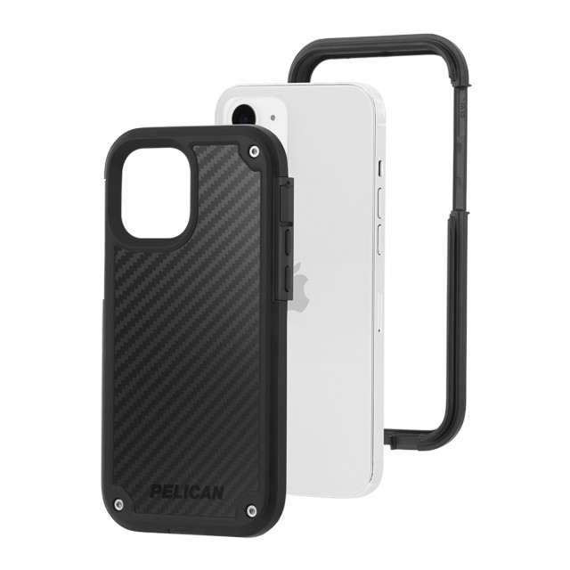 【iPhone12 mini ケース】抗菌・耐衝撃ケース Shield (Black Kevlar)サブ画像
