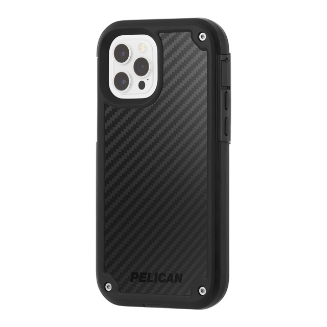 【iPhone12/12 Pro ケース】抗菌・耐衝撃ケース Shield (Black Kevlar)サブ画像