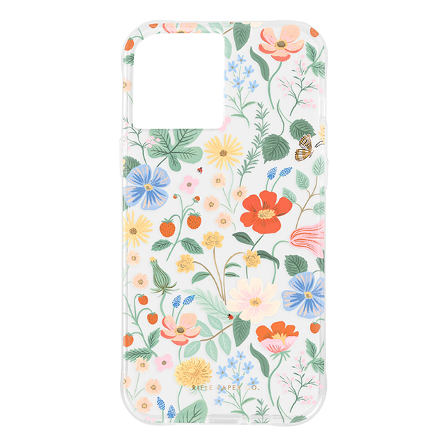 【iPhone12 Pro Max ケース】RIFLE PAPER CO. 抗菌・耐衝撃ケース (Clear Strawberry Fields)goods_nameサブ画像