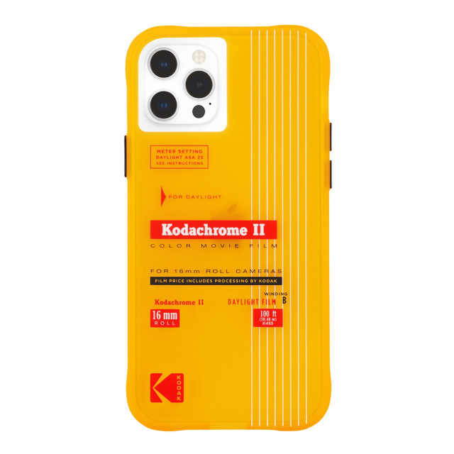 【iPhone12/12 Pro ケース】Kodak 耐衝撃ケース (Vintage Yellow)goods_nameサブ画像