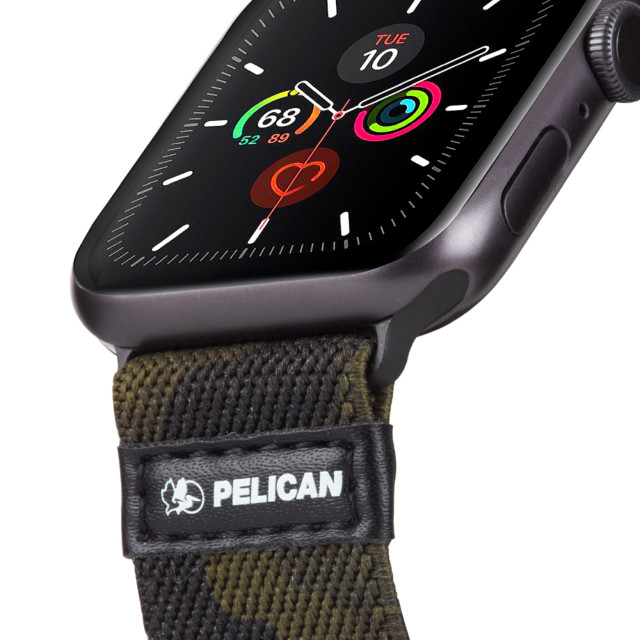 【Apple Watch バンド 41/40/38mm】ウォッチバンド Protector Band (Camo Green) for Apple Watch SE(第2/1世代)/Series9/8/7/6/5/4/3/2/1サブ画像