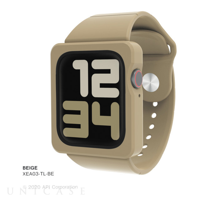 【Apple Watch バンド 44mm】TILE Apple Watch Band Case (BEIGE) for Apple Watch SE(第2/1世代)/Series6/5/4