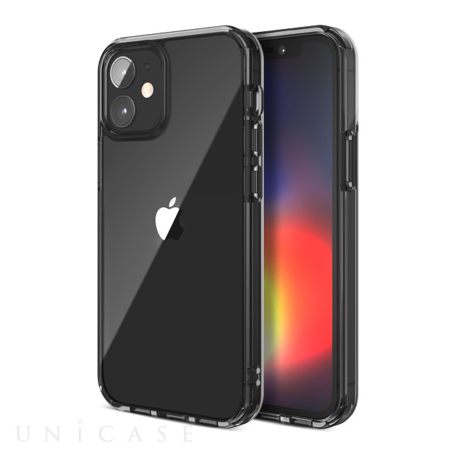 【iPhone12 Pro Max ケース】Hybrid Cushion Case (Crystal Black)