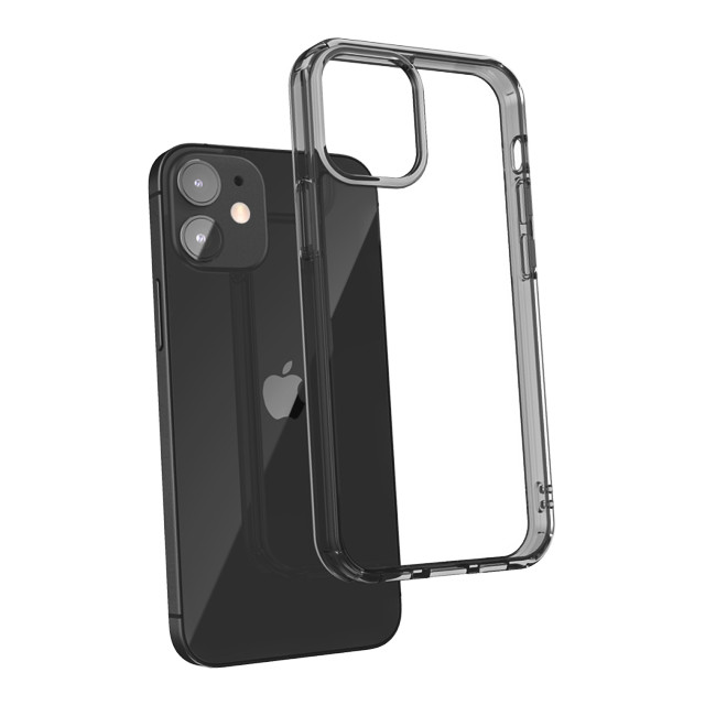 【iPhone12 Pro Max ケース】Hybrid Cushion Case (Crystal Black)サブ画像