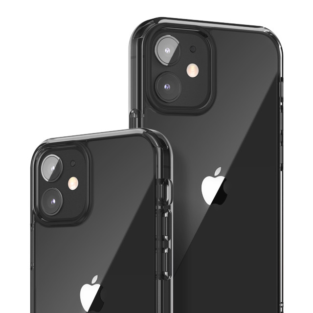 【iPhone12 Pro Max ケース】Hybrid Cushion Case (Crystal Black)サブ画像