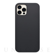 【iPhone12/12 Pro ケース】Air Jacket (Rubber Black)