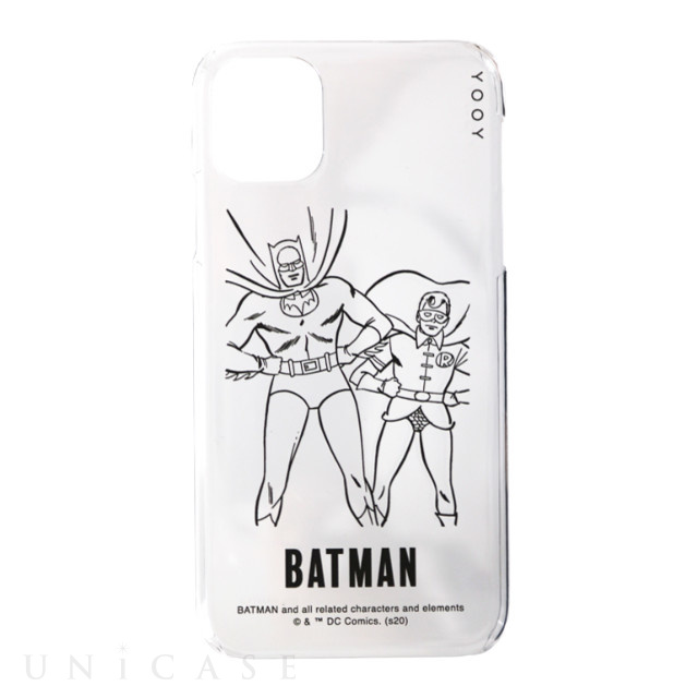【iPhone11/XR ケース】BATMAN COLORLESS iPhoneCASE (C)
