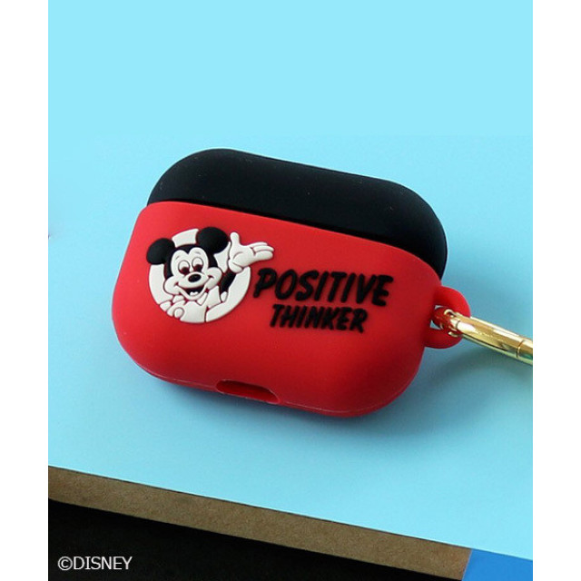 【AirPods Pro(第1世代) ケース】MICKEY MOUSE AirPods Pro SILICONE CASE (RD)goods_nameサブ画像
