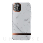 【iPhone12 mini ケース】Freedom Case (White Marble)
