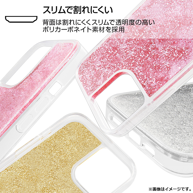 【iPhone12/12 Pro ケース】ディズニーキャラクター/ラメ グリッターケース (シンデレラ/spark joy)goods_nameサブ画像