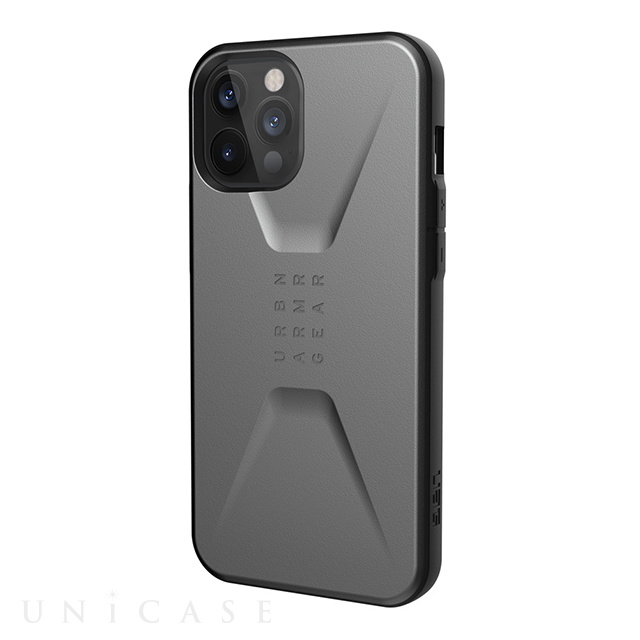 【iPhone12 Pro Max ケース】UAG Civilian (シルバー)