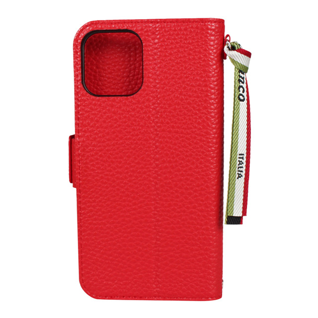 【iPhone12/12 Pro ケース】“シュリンク” PU Leather Book Type Case (レッド)サブ画像