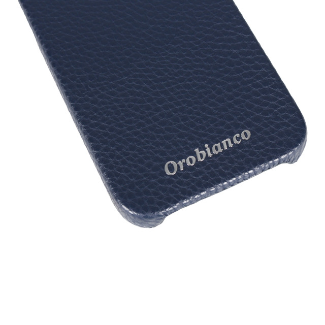 【iPhone12/12 Pro ケース】“シュリンク” PU Leather Back Case (ブルー)サブ画像