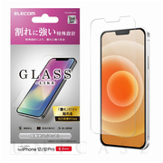 【iPhone12/12 Pro フィルム】ガラスライクフィルム/薄型/反射防止