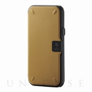 【iPhone12/12 Pro ケース】ハイブリッドケース NESTOUT Lid (コヨーテブラウン)