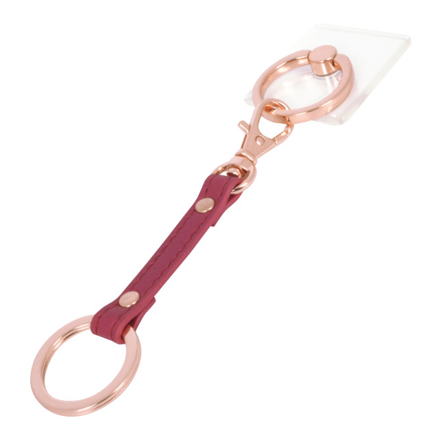 スマホリング Pendulum Ring CLEAR SERIES (ピンク)goods_nameサブ画像