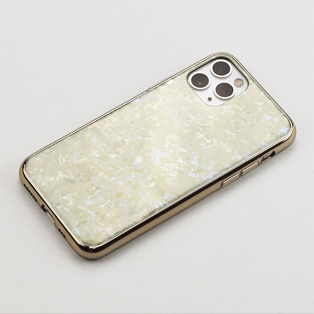 【アウトレット】【iPhone11 Pro ケース】Glass Shell Case for iPhone11 Pro (gold)