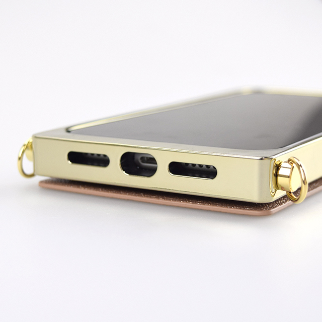 【アウトレット】【iPhone11/XR ケース】Cross Body Case Glitter Series for iPhone11 (coral copper)サブ画像