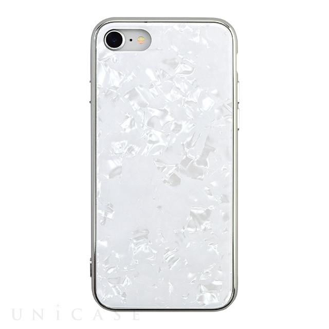 【アウトレット】【iPhoneSE(第3/2世代)/8/7 ケース】Glass Shell Case for iPhoneSE(第2世代) (white)