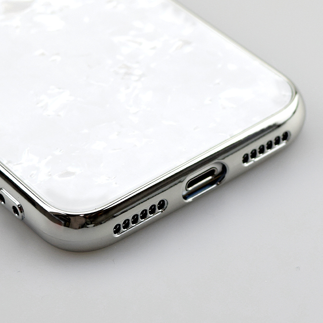 【アウトレット】【iPhoneSE(第3/2世代)/8/7 ケース】Glass Shell Case for iPhoneSE(第2世代) (white)サブ画像