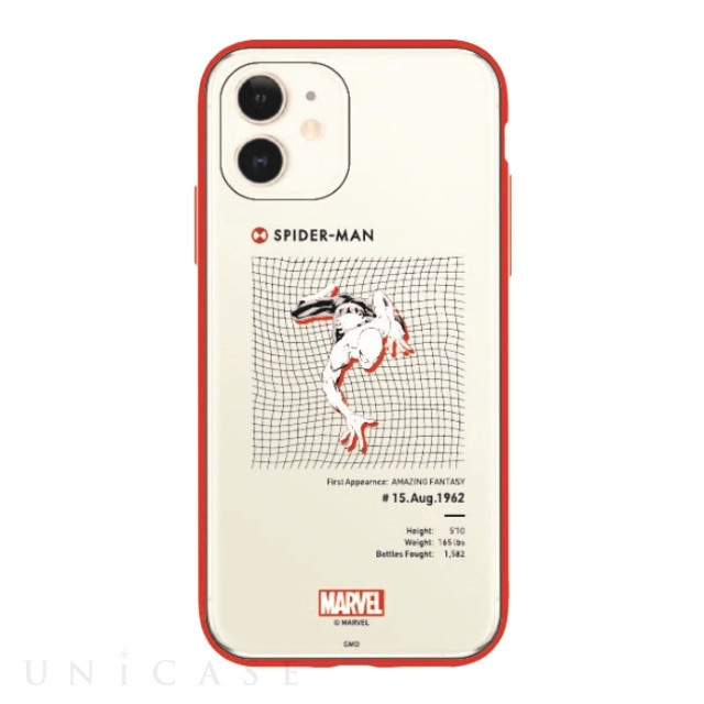 Iphone12 Mini ケース マーベル Iiii Fit Clear スパイダーマン グルマンディーズ Iphoneケースは Unicase