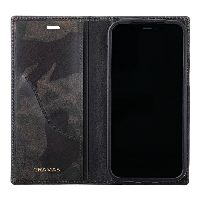 【iPhone12/12 Pro ケース】Desert Storm Genuine Leather Book Caseサブ画像