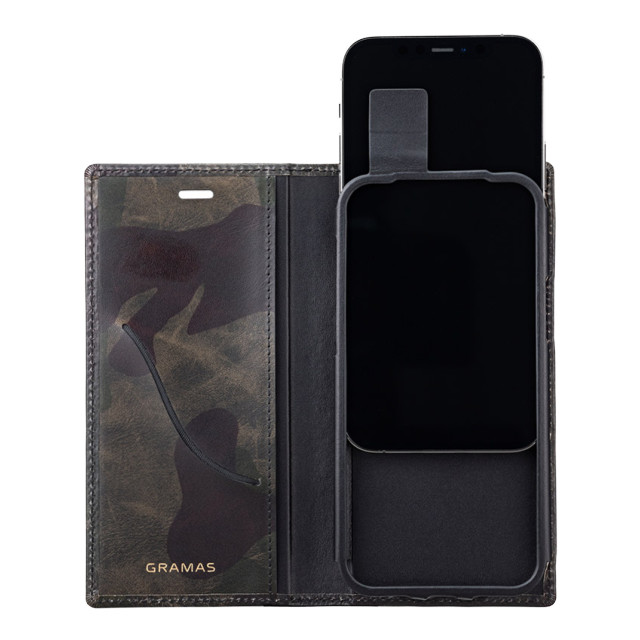 【iPhone12/12 Pro ケース】Desert Storm Genuine Leather Book Casegoods_nameサブ画像